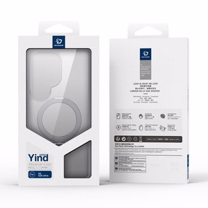 Dėklas Dux Ducis Yind Magnetic Stand Samsung S948 S26 Ultra pilkas