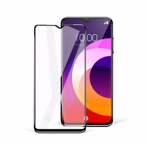 5D Full Glue Ceramic keraminė ekrano apsauga Samsung Galaxy A54 5G / S23 FE, juoda