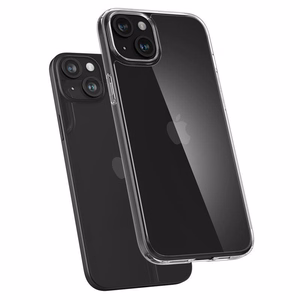 Spigen Airskin Hybrid dėklas telefonui iPhone 15 Plus - skaidrus