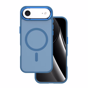 Frozen Mag dėklas for iPhone 17 Air 6,6" tamsiai mėlynas