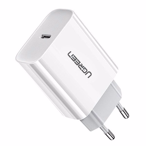 Ugreen USB įkroviklis Power Delivery 3.0 Quick Charge 4.0+ 20W 3A baltas (60450)