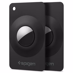 „Spigen AirFit 2“ dėklai, skirti „Apple AirTag 1/2“, 2 vnt. – juodi