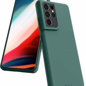 Dėklas Mercury Silicone Case Samsung A037 A03s tamsiai žalias