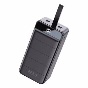 Išorinė baterija WK Design WP-269 juoda 60000mAh (PD 20W / QC3.0 22.5W)