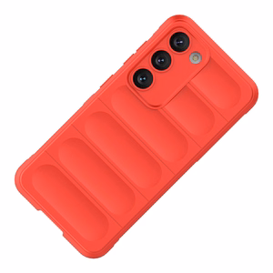 Magic Shield dėklas Samsung Galaxy S23+ lankstus šarvuotas dangtelis raudonas