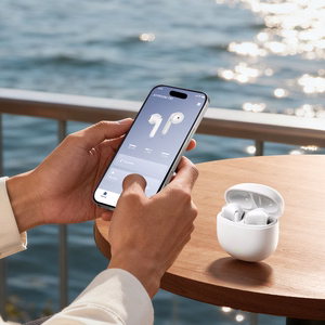Joyroom JR-FB1 Funpods Bluetooth 6.0 In-Ear TWS Belaidės Ausinės su AI Funkcijomis - Baltos