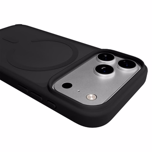 Puro Gradient TPU dėklas suderinamas su MagSafe iPhone 17 Pro - juodas