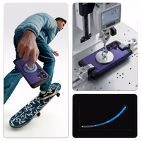 SPIGEN dėklas TOUGH ARMOR, suderinamas su MagSafe, skirtas SAMSUNG S26 Ultra ash violet