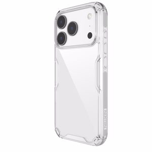 Nillkin Nature TPU Pro dėklas telefonui iPhone 17 Pro - Permatomas
