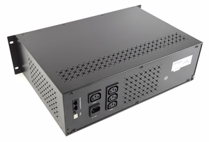 Gembird UPS rack 19'' 3.4U 1500VA, 4xIEC 230V out, IEC14 in, RJ11, USB, LCD Line-Interactive 1,5 kVA 900 W, 4 AC lizdai