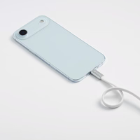 Cable USB C to USB C Forcell F-Energy QC4.0 PD 5A 240W Cafule Flat 1,2m CCFN23 white