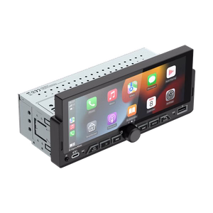 Krüger&Matz KM2017 – 1-DIN automobilinis radijas su CarPlay ir Android Auto