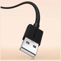 Laidas USAMS U92 18W USB-C į USB-A 1.2m juodas
