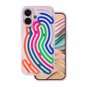 DIY Snake dėklas skirtas iPhone 17 6,3" rožinis