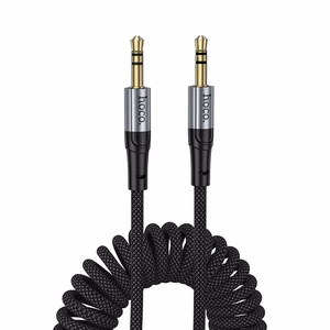 Laidas AUX Jack 3,5 mm į Jack 3,5 mm Hoco 1,5 m UPA33 juodas