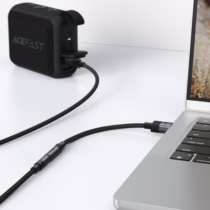 Acefast J13 USB-A į 3.5mm mini jack adapteris - juodas