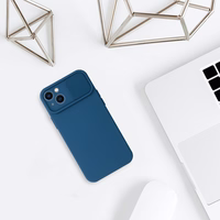 Camshield Soft dėklas telefonui Iphone 14 Plus - tamsiai mėlyna