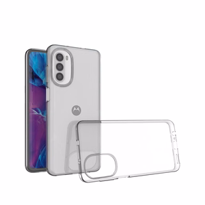 Itin plonas 0.5mm dėklas telefonui Motorola Moto G82 5G / Moto G52 skaidrus