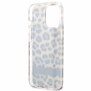 Guess GUHCP13LHSLEOW iPhone 13 Pro / 13 6.1" rudas/rudas kietas dėklas Leopardas