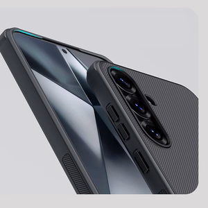 Nillkin Super Frosted Shield Pro Magnetinis dėklas telefonui su MagSafe Samsung S25 - Juodas