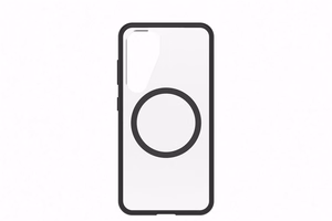 Samsung React Magnet Case dėklas, skirtas Samsung Galaxy S25, juodas