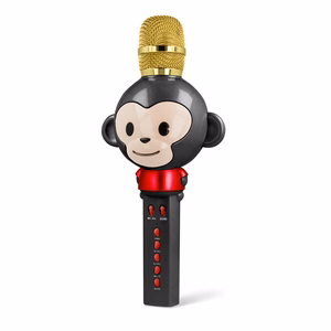 "Maxlife BT" mikrofonas su garsiakalbiu Animal MX-100 juodas