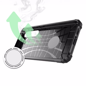 Hibridinis apsauginis dėklas telefonui Samsung Galaxy S24+ - juodas