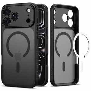 Tech-Protect BasicMag MagSafe dėklas, skirtas iPhone 17 Pro / 18 Pro, matinis juodas