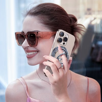 Joyroom JR-ZS425 magnetinis žiedinis laikiklis - juodas