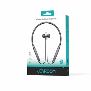 "Joyroom JR-D8" belaidės "Bluetooth" ausinės su galvos juosta - juodos spalvos