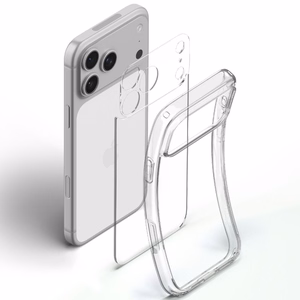 Spigen Ultra Hybrid dėklas iPhone 18 Pro / 17 Pro – skaidrus