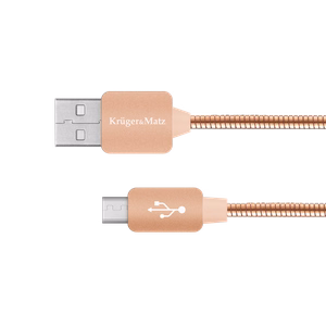 Kruger&Matz USB – micro USB kabelis, 1 m