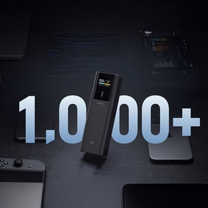 Cuktech CKPB100PGLBL 150W 10000mAh USB-C USB-A - juoda