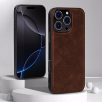 Dėklas X-Level "Earl III Collection" Apple iPhone 16 Pro rudas