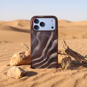 „Tecto Shield Desert Mag“ dėklas, skirtas iPhone 17 Pro 6,3" / iPhone 18 Pro 6,3", raudonmedžio spalvos