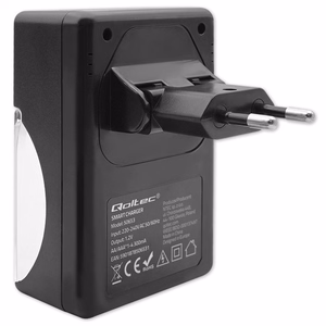 Qoltec 50653 – NiMH R03/AAA ir R6/AA akumuliatorių įkroviklis
