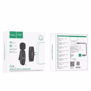 Microphone Hoco L15 Type-C black