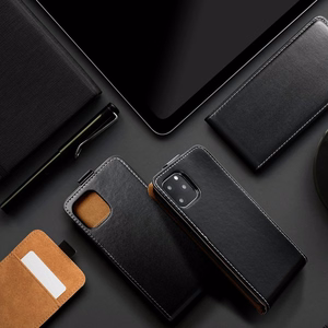 Vertical flip case for Xiaomi Redmi NOTE 15 PRO PLUS 5G Slim Flexi Fresh black