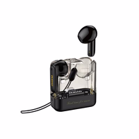 Dudao U18Pro Bluetooth 5.3 TWS belaidės ausinės - juodos