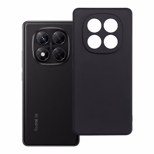 Matinis dėklas telefonui XIAOMI Redmi Note 14 PRO 4G juodas
