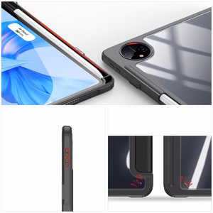 Dux Ducis Toby dėklas Huawei MatePad Pro 11'' (2022) dėklas su S Pen rašiklio išmaniuoju stovu juodas