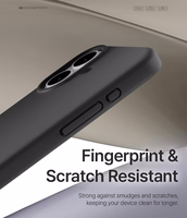 Dėklas Mercury Pure Magsafe Silicon Case Apple iPhone 17 raudonas