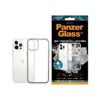 PanzerGlass ClearCase dėklas telefonui iPhone 12 Pro Max – permatomas ir sidabrinis