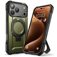 Supcase UB Grip Mag Magnetinis dėklas telefonui iPhone 17 Pro - žalias