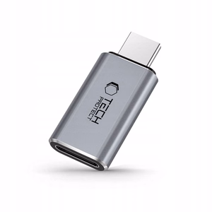 Tech-Protect UltraBoost USB-C (male) / Lightning (female) adapteris - pilkas