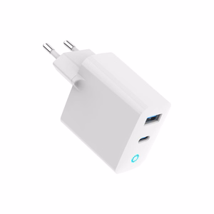 Įkroviklis USB 30W 2PORT/TA-UC-PDQC30L-W-01 GEMBIRD
