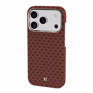 "Benks" magnetinis šarvas Air Armor Grid Kevlar korpusas su metaliniu rėmeliu 600D (0069), skirtas Iphone 17 Pro orange