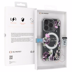 Tel Protect Gėlių Magnetinis dėklas telefonui Iphone 13 dizainas 7