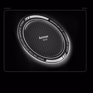 Benks magnetinis Armor Air Armor Grid Kevlar dėklas su metaliniu rėmeliu 600D (B068) Iphone 17 Air telefonui juodas