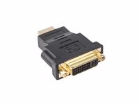 Lanberg AD-0014-BK cable gender changer HDMI DVI-D (F) (24 + 5) Juoda